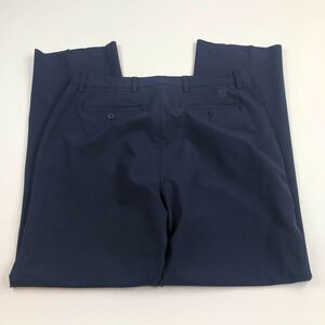 FJ Footjoy 34 x 32 (Actual 34W 31L) EUC Mens Athletic Active Golf Blue Pants
